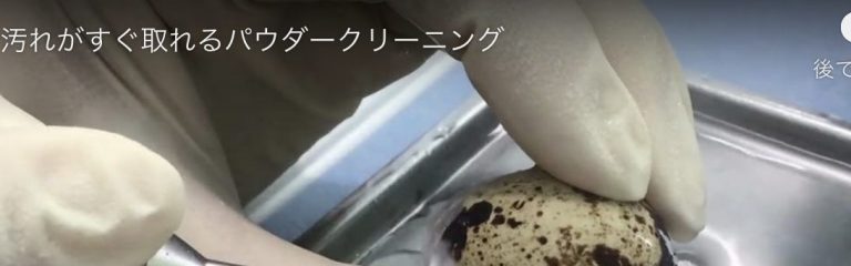 「汚れがすぐ取れるパウダークリーニング」公開しました。